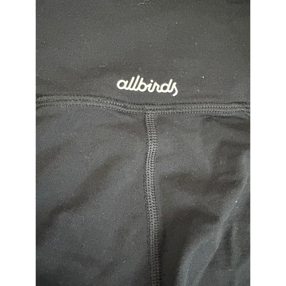 Allbirds High Waisted Leggings Yoga Workout Athletic Black Size S - Picture 3 of 9